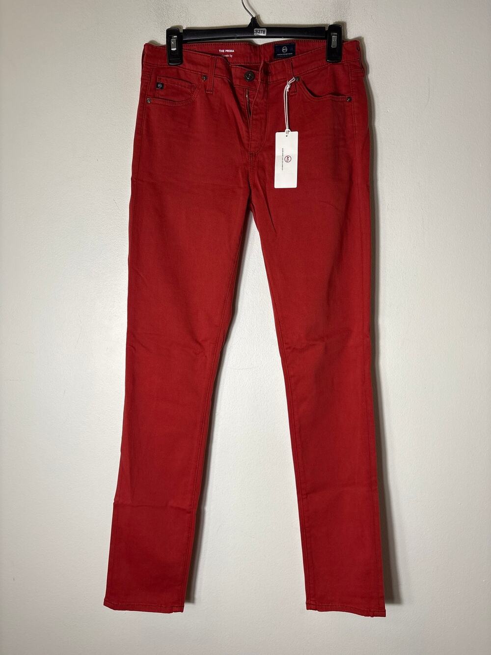 NWT AG Brick The Prima Cigarette Leg Jeans Sz 27
